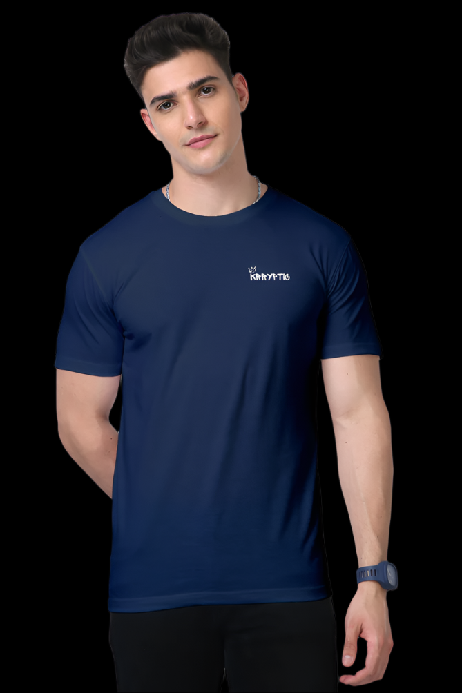 Krryptic Mr Minimalist Supima Dark – Luxury Cotton Tee for All-Day Hustle