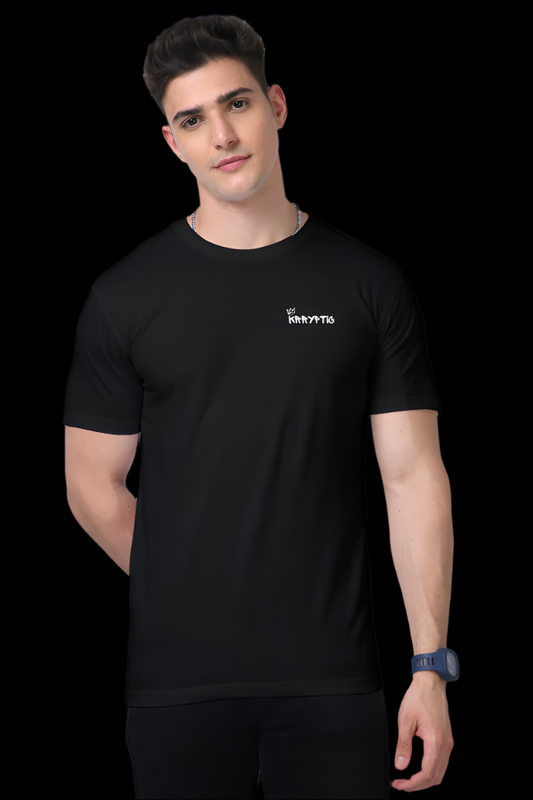 Krryptic Mr Minimalist Supima Dark – Luxury Cotton Tee for All-Day Hustle